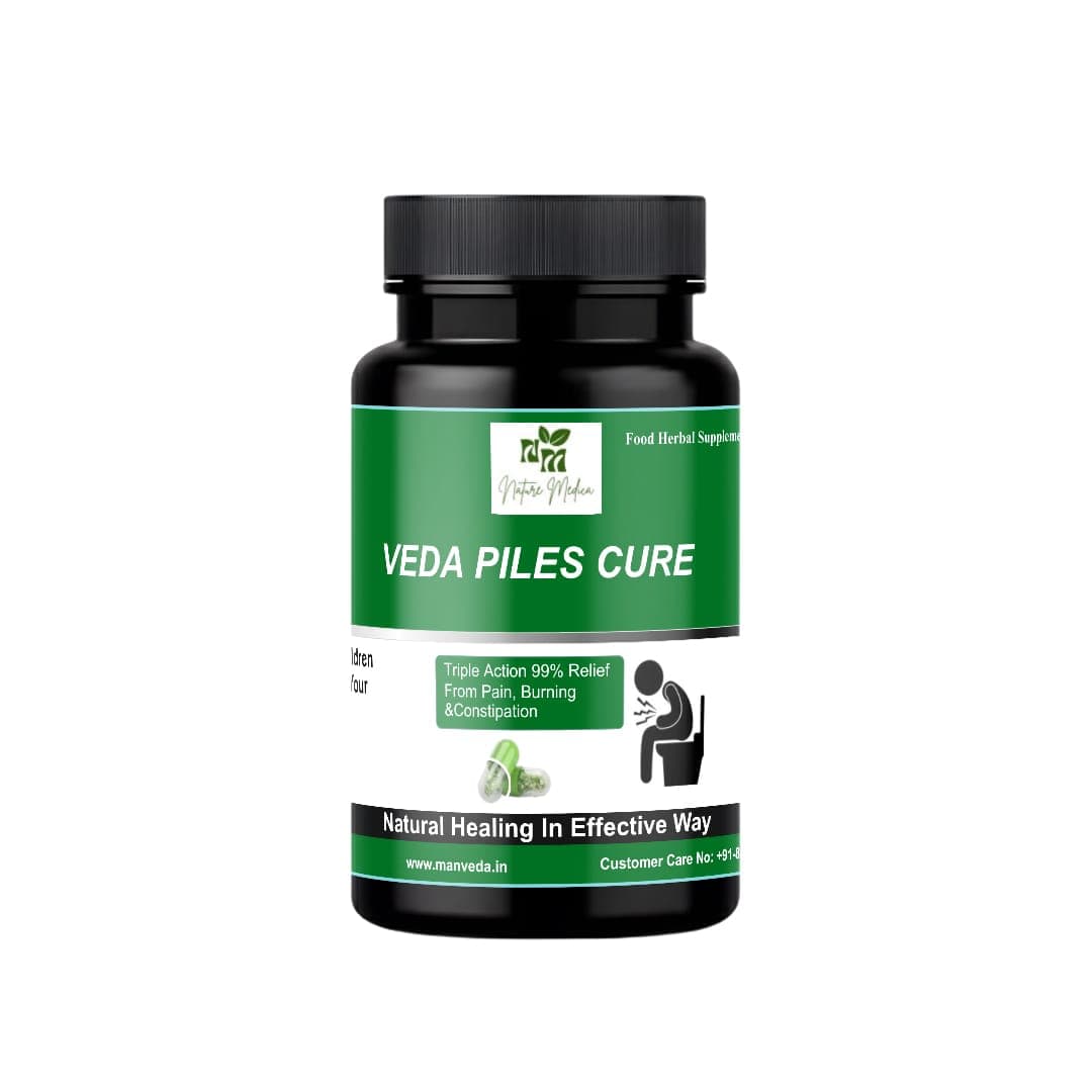 Veda Piles Cure – Ayurvedic Herbal Supplement for Piles Relief
